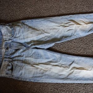 Slim Straight Jeans Distressed 30/32